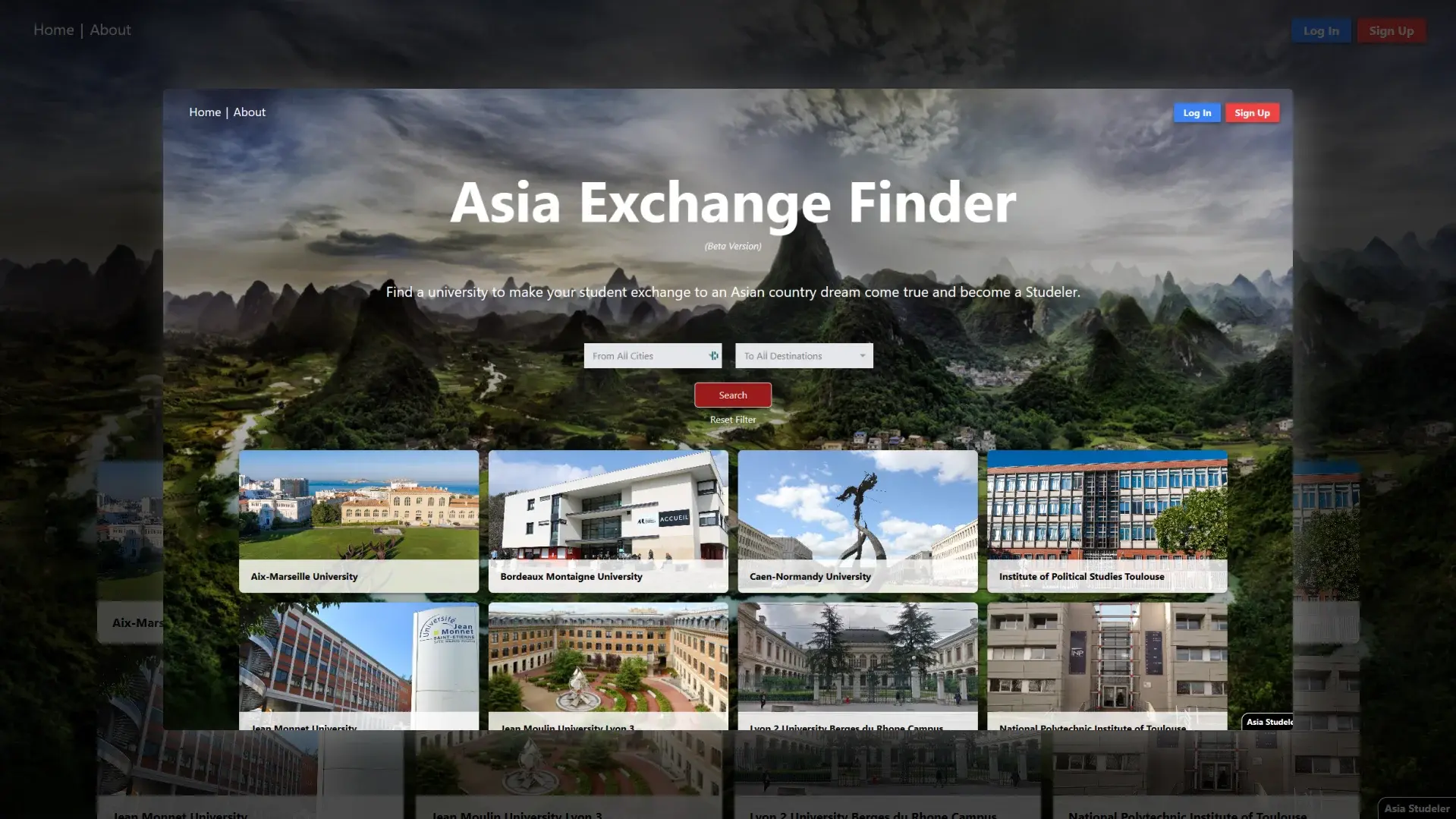 Asian Exchange Finder 1