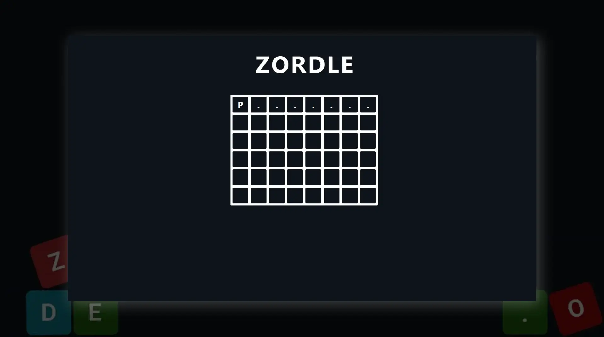 Zordle 2