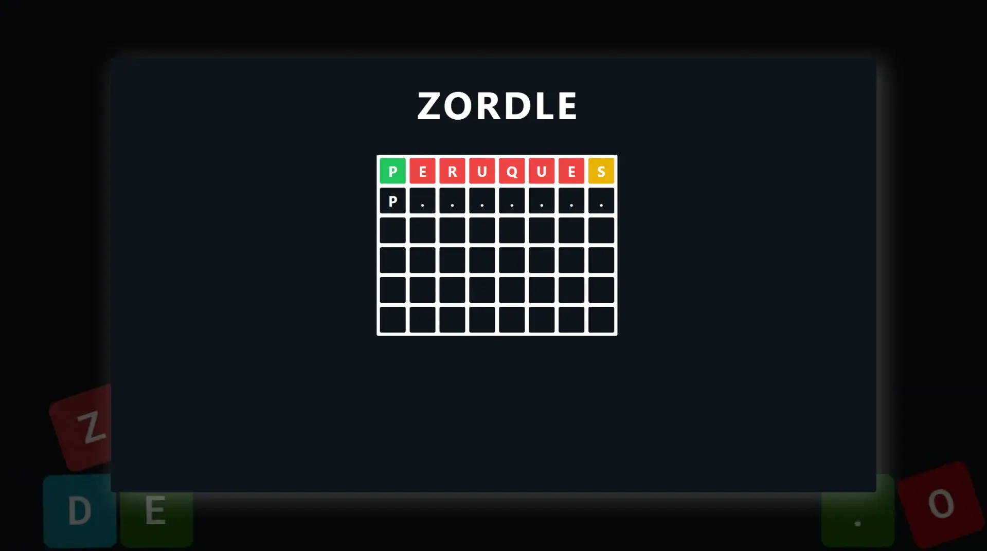 Zordle 3